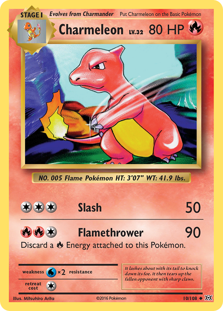 Charmeleon (10/108) [XY: Evolutions] | Total Play