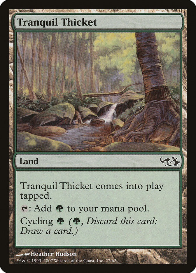 Tranquil Thicket [Duel Decks: Elves vs. Goblins] | Total Play