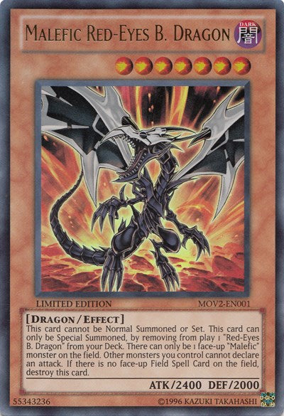 Malefic Red-Eyes B. Dragon [MOV2-EN001] Ultra Rare | Total Play