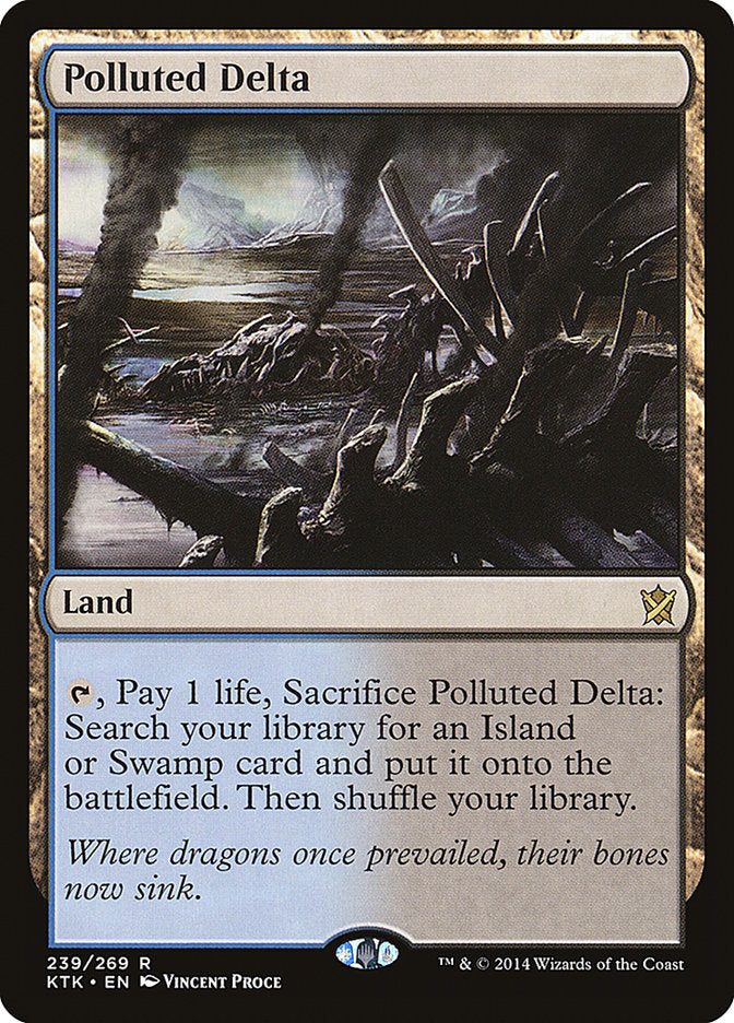 Polluted Delta [Khans of Tarkir] | Total Play