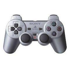Silver Dual Shock Controller - Playstation 2 | Total Play