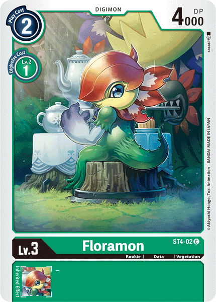 Floramon [ST4-02] [Starter Deck: Giga Green] | Total Play