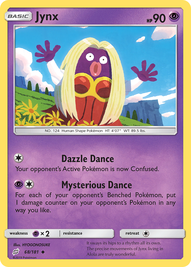 Jynx (68/181) [Sun & Moon: Team Up] | Total Play