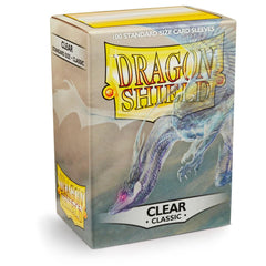 Dragon Shield: Standard 100ct Sleeves - Clear (Classic) | Total Play