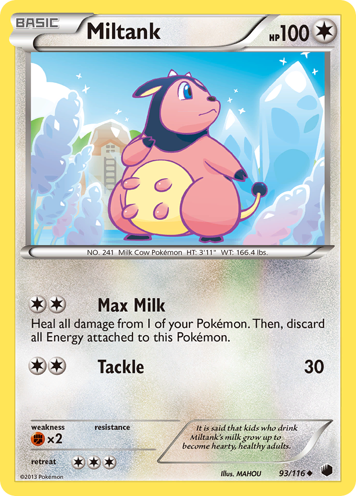 Miltank (93/116) [Black & White: Plasma Freeze] | Total Play