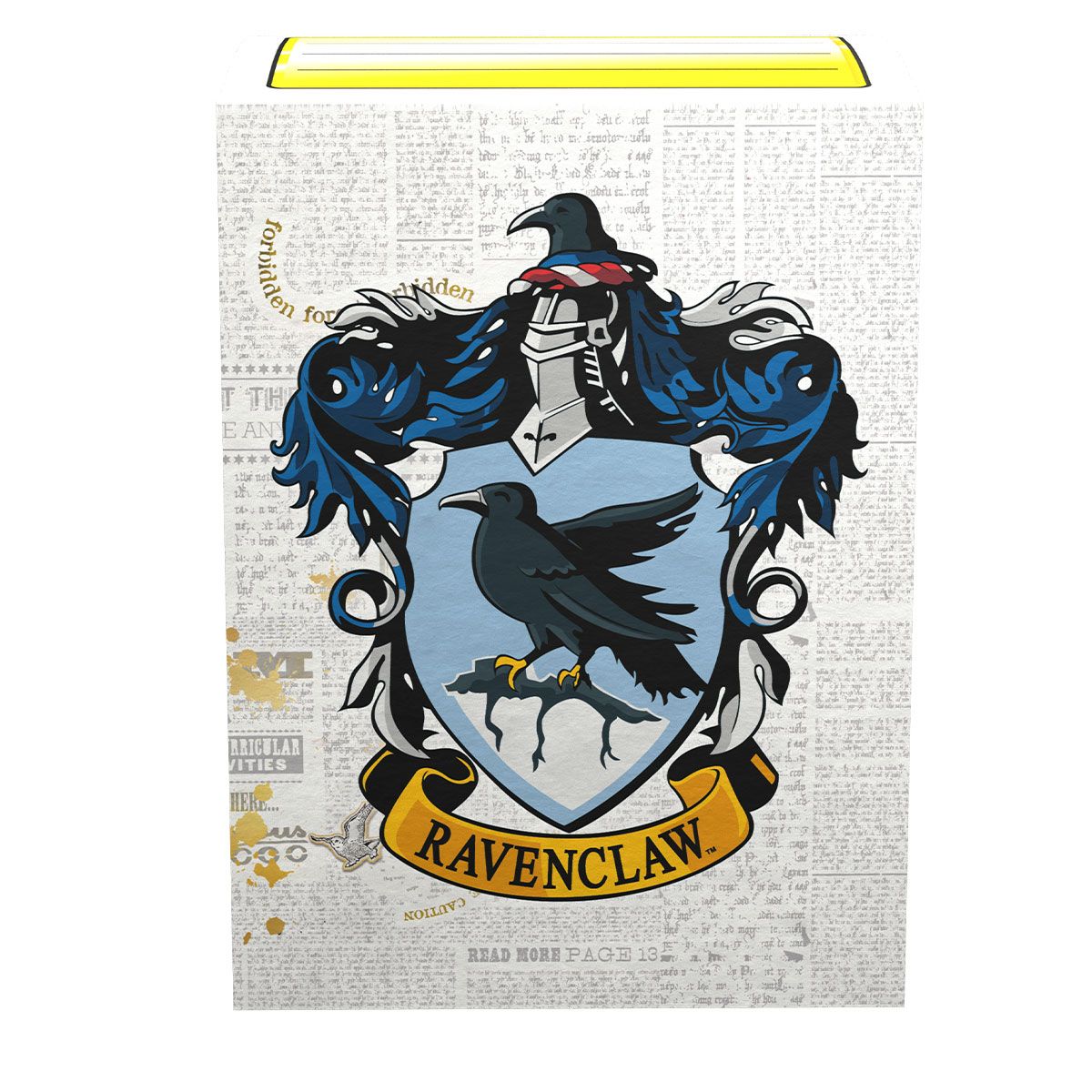 Dragon Shield: Standard 100ct Art Sleeves - Wizarding World (Ravenclaw) | Total Play