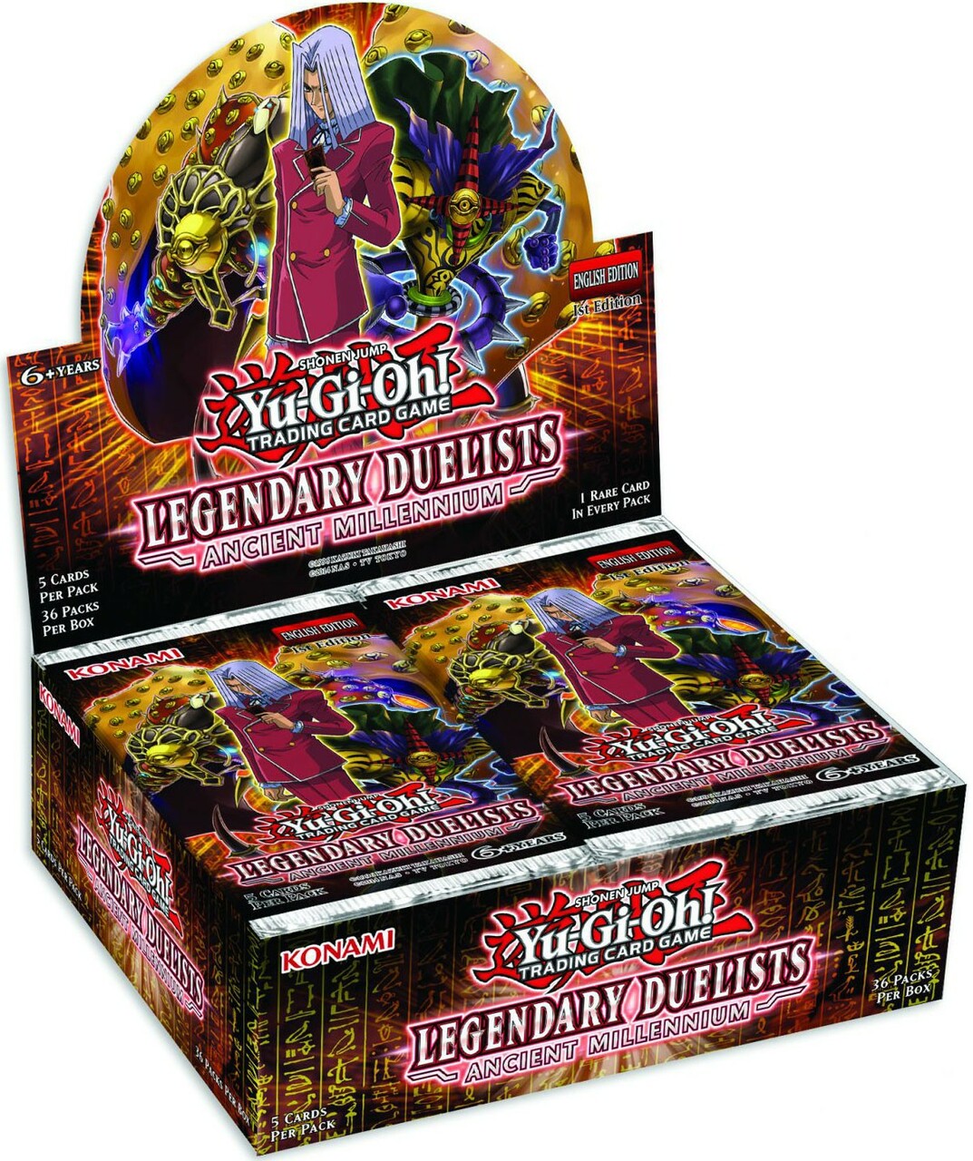 Legendary Duelists: Ancient Millennium - Booster Box (1st Edition) | Total Play