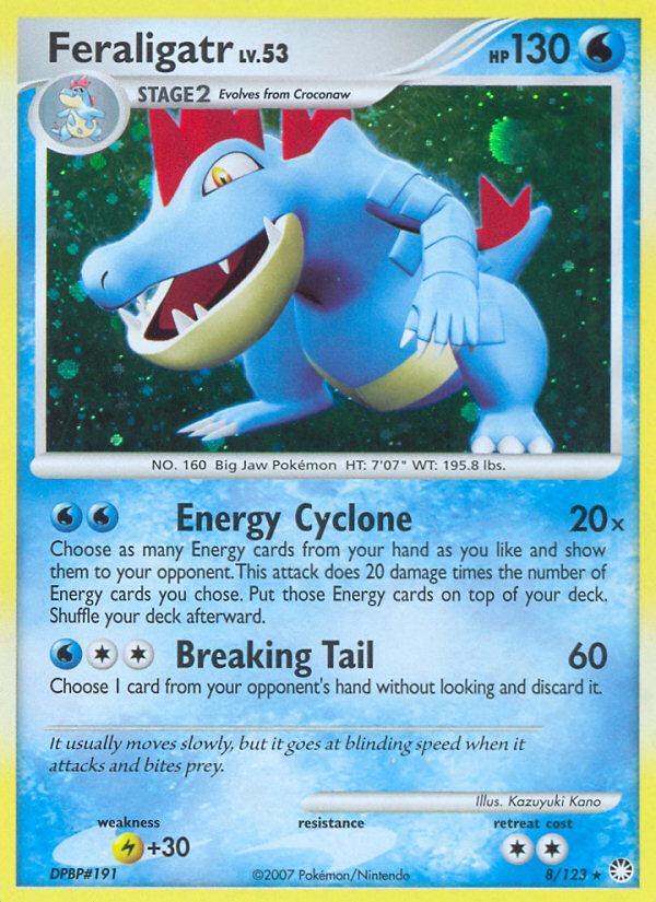 Feraligatr (8/123) [Diamond & Pearl: Mysterious Treasures] | Total Play