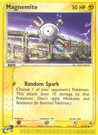 Magnemite (62/97) [EX: Dragon] | Total Play