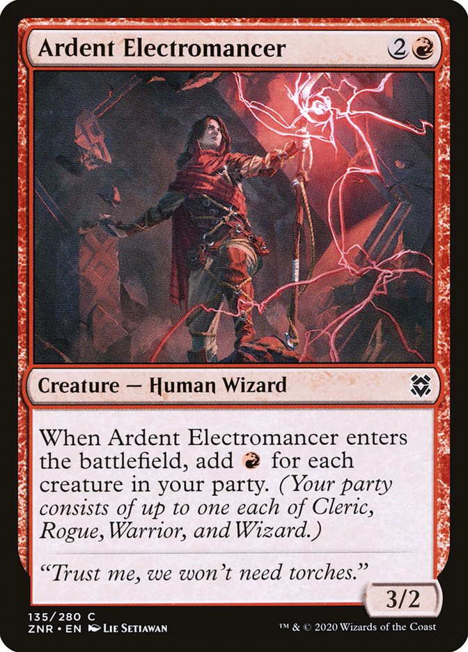 Ardent Electromancer [Zendikar Rising] | Total Play