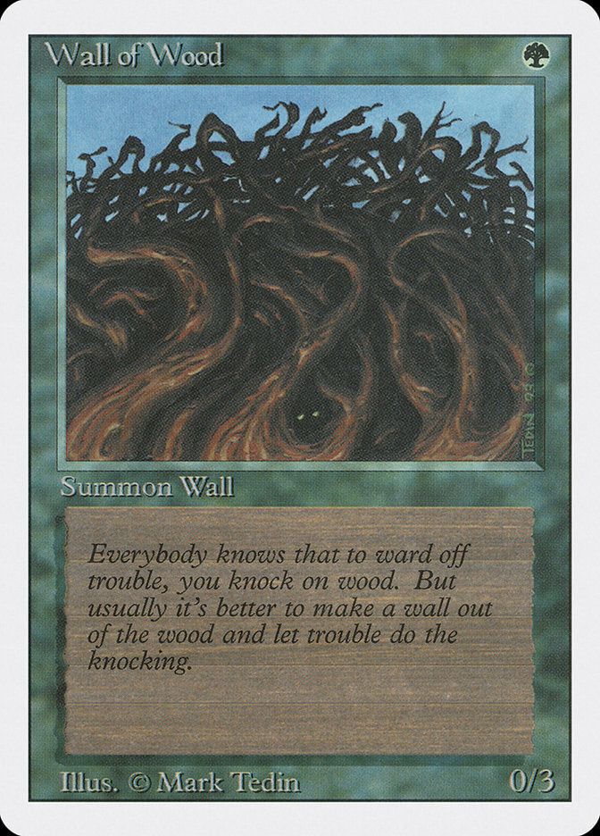Wall of Wood [Revised Edition] | Total Play