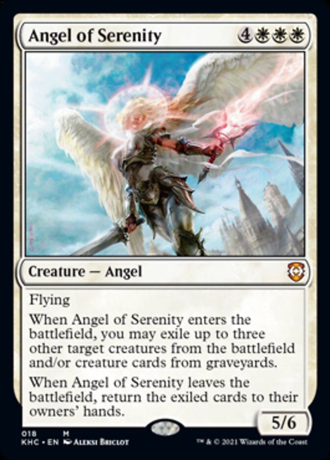 Angel of Serenity [Kaldheim Commander] | Total Play