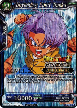 Unyielding Spirit Trunks (Level 2) (BT2-044) [Judge Promotion Cards] | Total Play