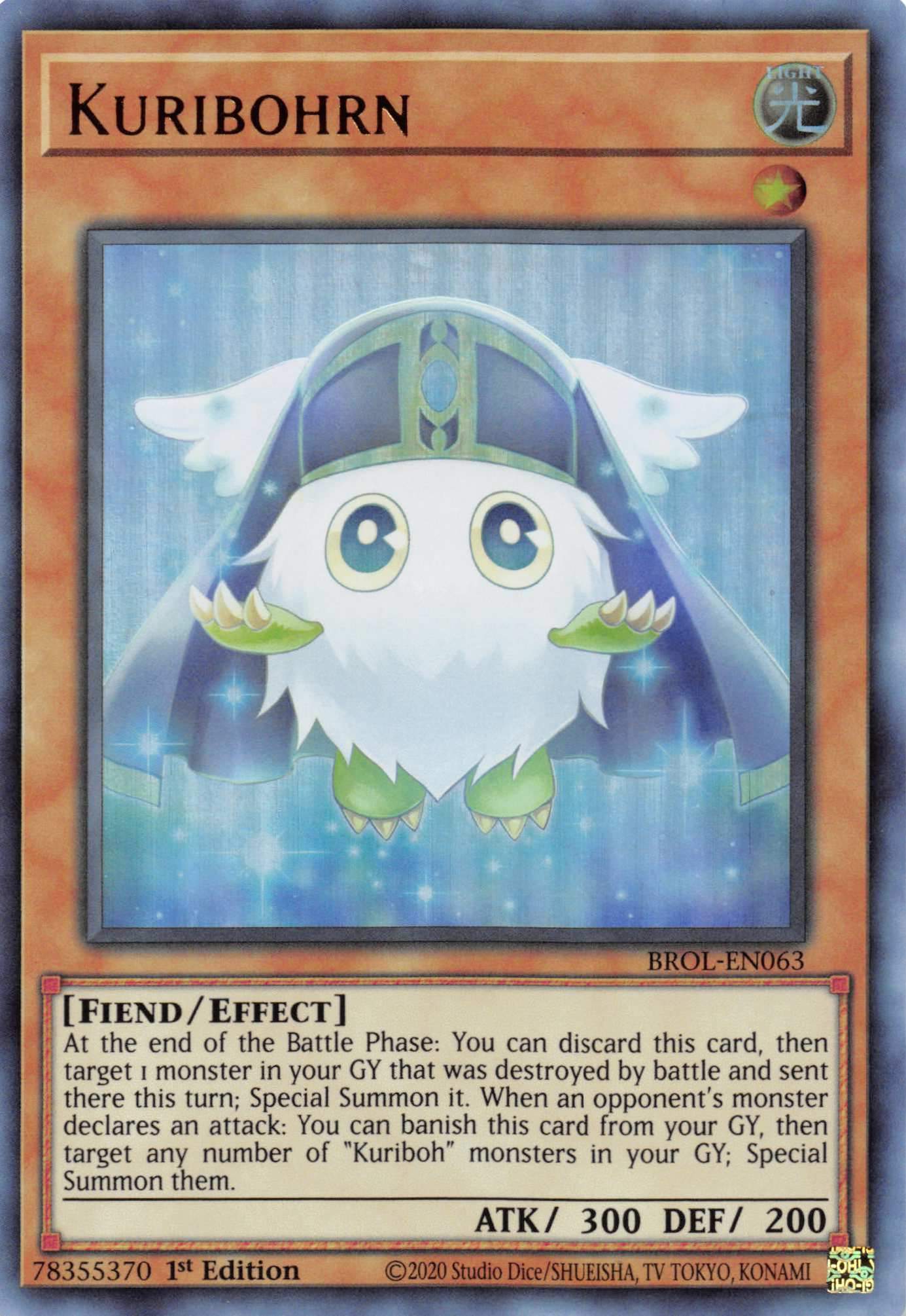 Kuribohrn [BROL-EN063] Ultra Rare | Total Play