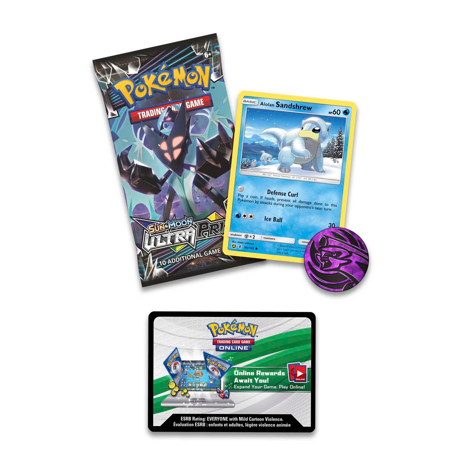 Sun & Moon: Ultra Prism - Single Pack Blister (Alolan Sandshrew) | Total Play