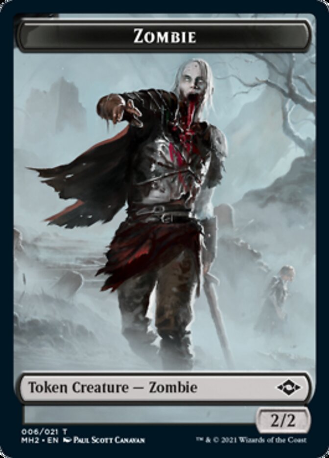 Zombie Token [Modern Horizons 2 Tokens] | Total Play