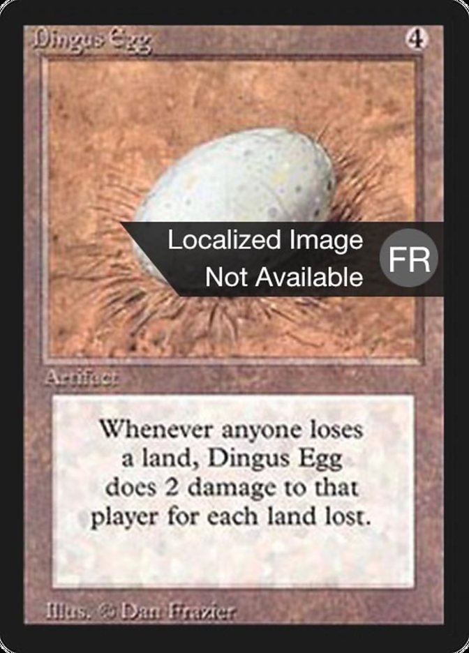 Dingus Egg [Foreign Black Border] | Total Play