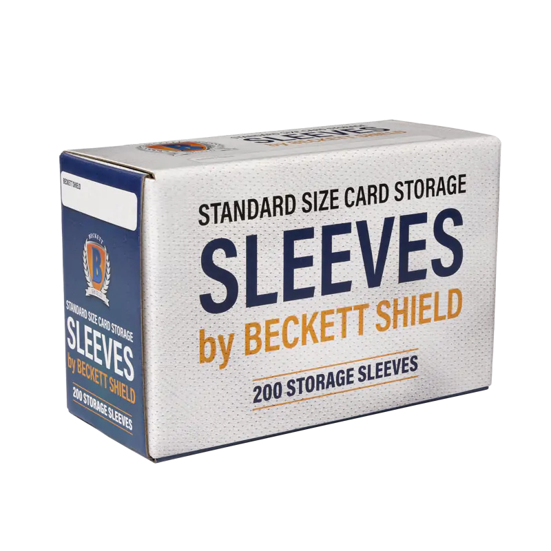Beckett Shield: Storage Sleeves - Standard (200-Pack) | Total Play