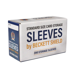 Beckett Shield: Storage Sleeves - Standard (200-Pack) | Total Play