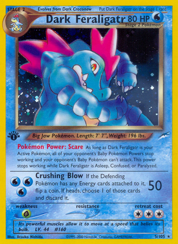 Dark Feraligatr (5/105) [Neo Destiny 1st Edition] | Total Play