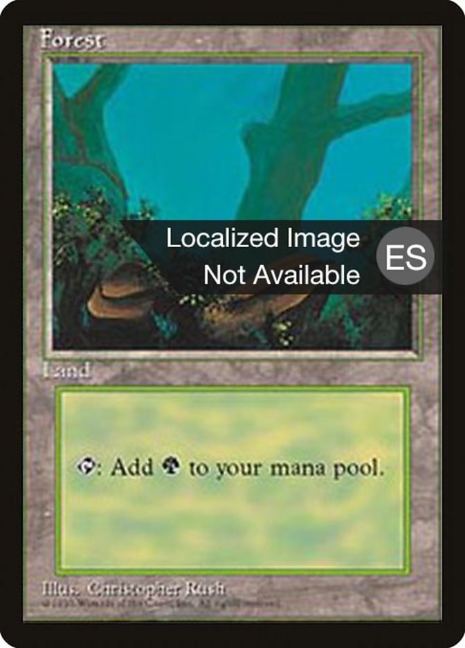Forest (A) [Fourth Edition (Foreign Black Border)] | Total Play