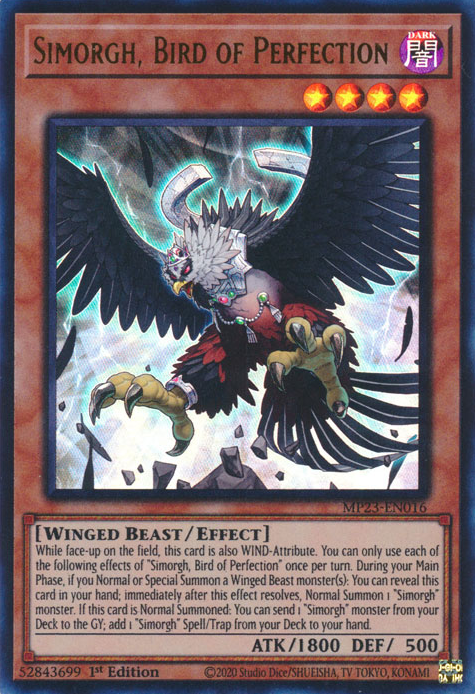 Simorgh, Bird of Perfection [MP23-EN016] Ultra Rare | Total Play