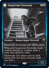 Suspicious Stowaway // Seafaring Werewolf [Innistrad: Double Feature] | Total Play