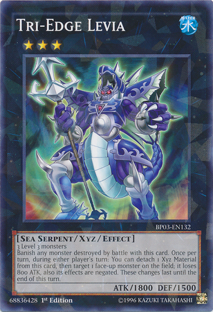 Tri-Edge Levia [BP03-EN132] Shatterfoil Rare | Total Play