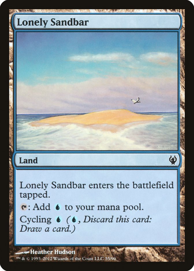 Lonely Sandbar [Duel Decks: Izzet vs. Golgari] | Total Play