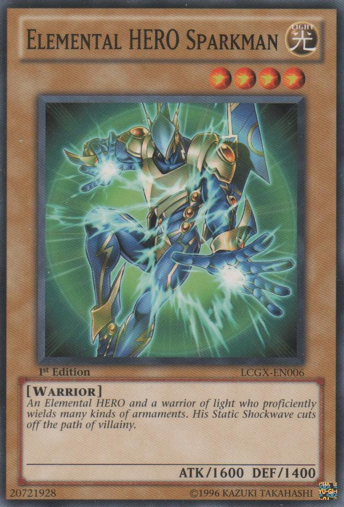 Elemental HERO Sparkman [LCGX-EN006] Common | Total Play