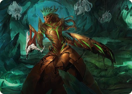 Glissa Sunslayer Art Card [Phyrexia: All Will Be One Art Series] | Total Play