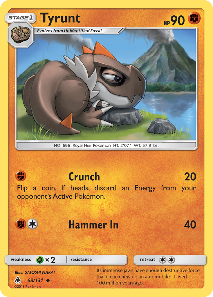 Tyrunt (68/131) [Sun & Moon: Forbidden Light] | Total Play