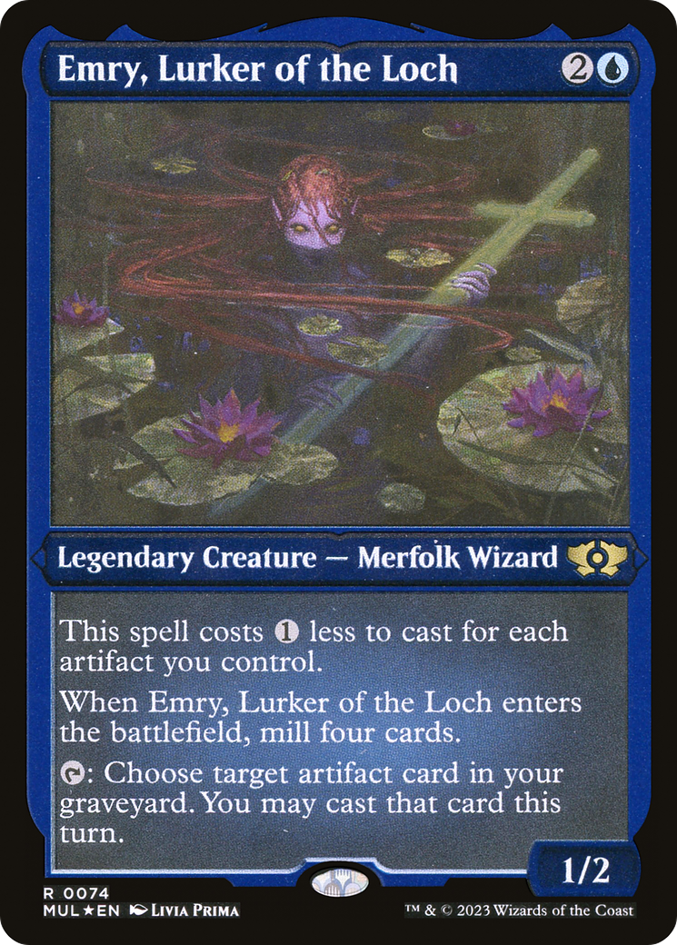 Emry, Lurker of the Loch (Foil Etched) [Multiverse Legends] | Total Play