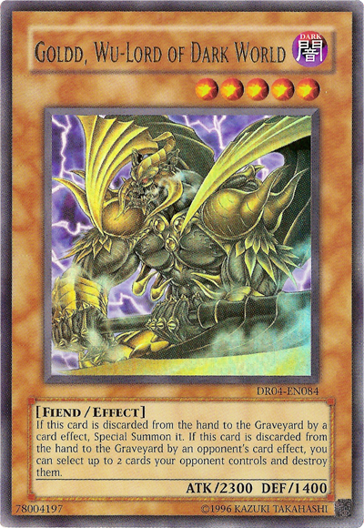 Goldd, Wu-Lord of Dark World [DR04-EN084] Ultra Rare | Total Play