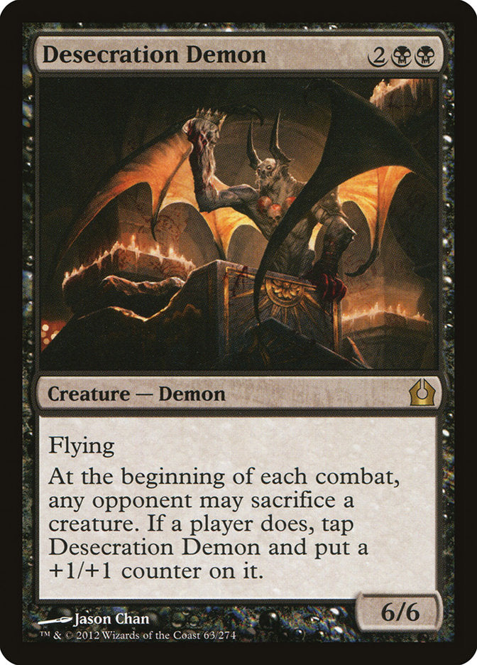 Desecration Demon [Return to Ravnica] | Total Play