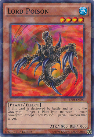 Lord Poison [BP03-EN009] Shatterfoil Rare | Total Play