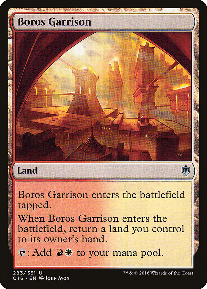 Boros Garrison [Commander 2016] | Total Play