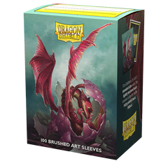 Dragon Shield: Standard 100ct Brushed Art Sleeves - Wyngs | Total Play