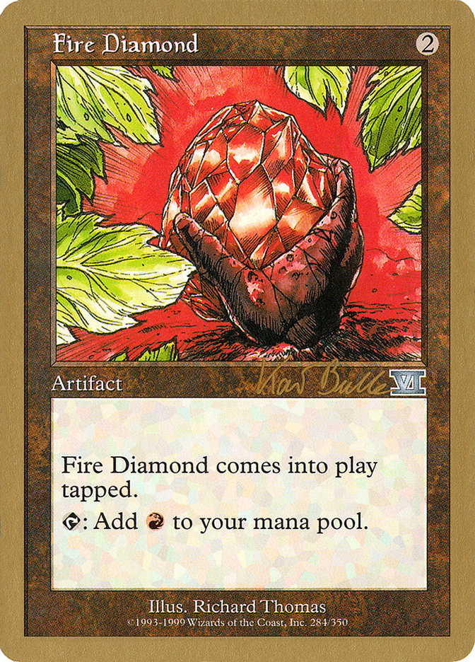 Fire Diamond (Kai Budde) [World Championship Decks 1999] | Total Play