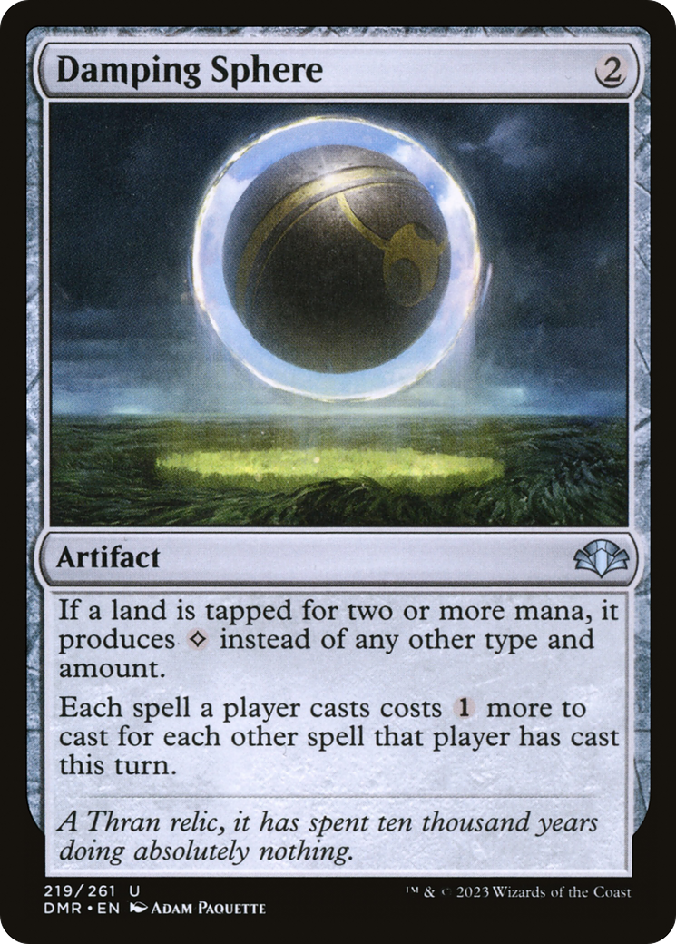 Damping Sphere [Dominaria Remastered] | Total Play