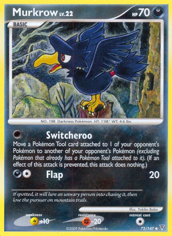 Murkrow (72/147) [Platinum: Supreme Victors] | Total Play