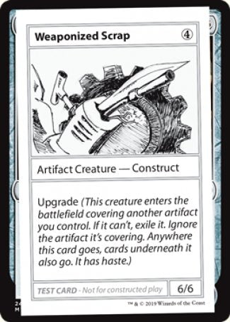 Weaponized Scrap (2021 Edition) [Mystery Booster Playtest Cards] | Total Play