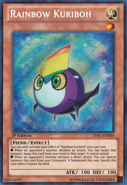 Rainbow Kuriboh [LVAL-EN004] Secret Rare | Total Play