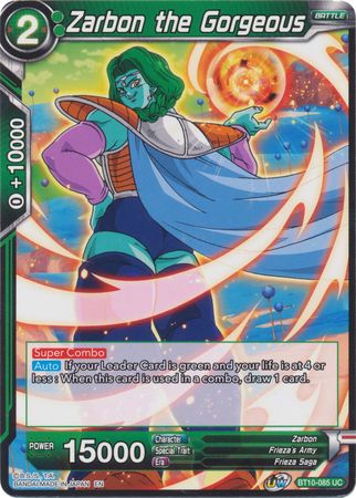 Zarbon the Gorgeous (BT10-085) [Rise of the Unison Warrior] | Total Play