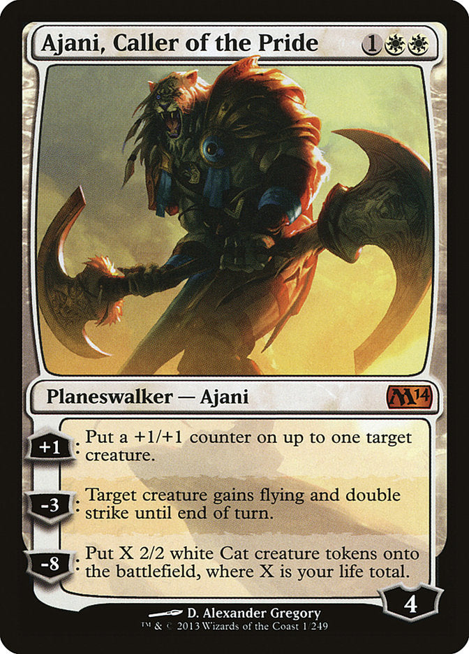 Ajani, Caller of the Pride [Magic 2014] | Total Play