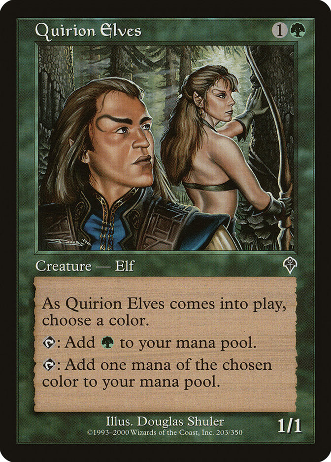 Quirion Elves [Invasion] | Total Play