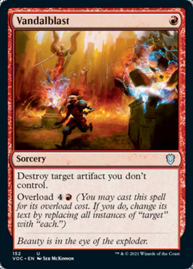 Vandalblast [Innistrad: Crimson Vow Commander] | Total Play