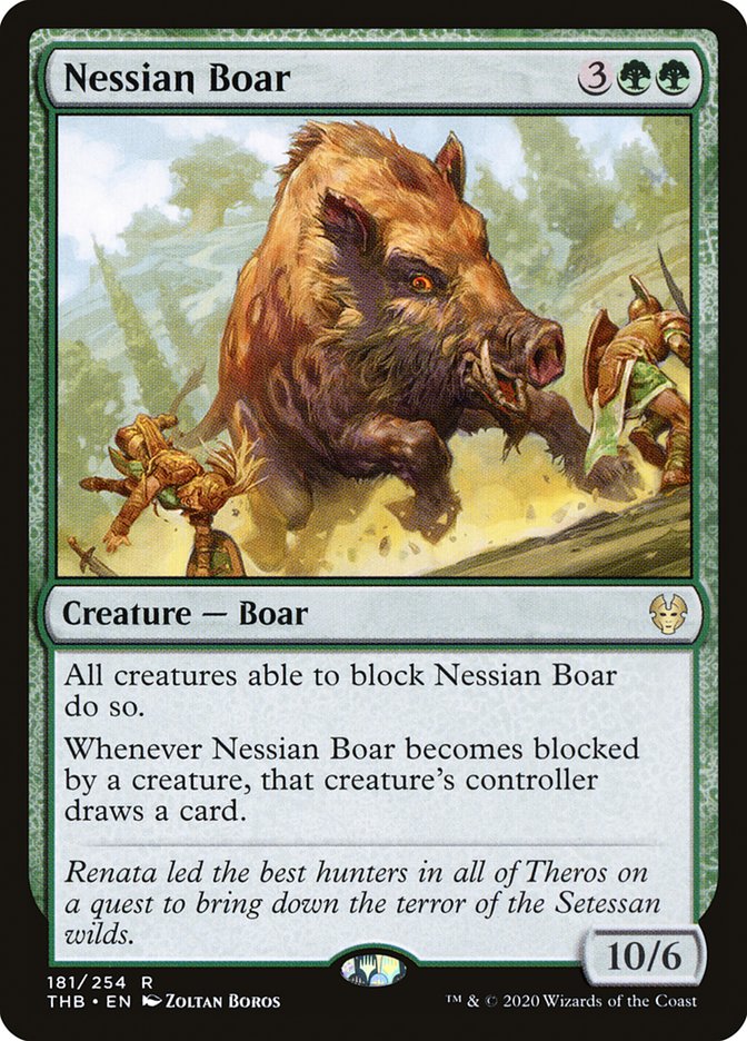 Nessian Boar [Theros Beyond Death] | Total Play