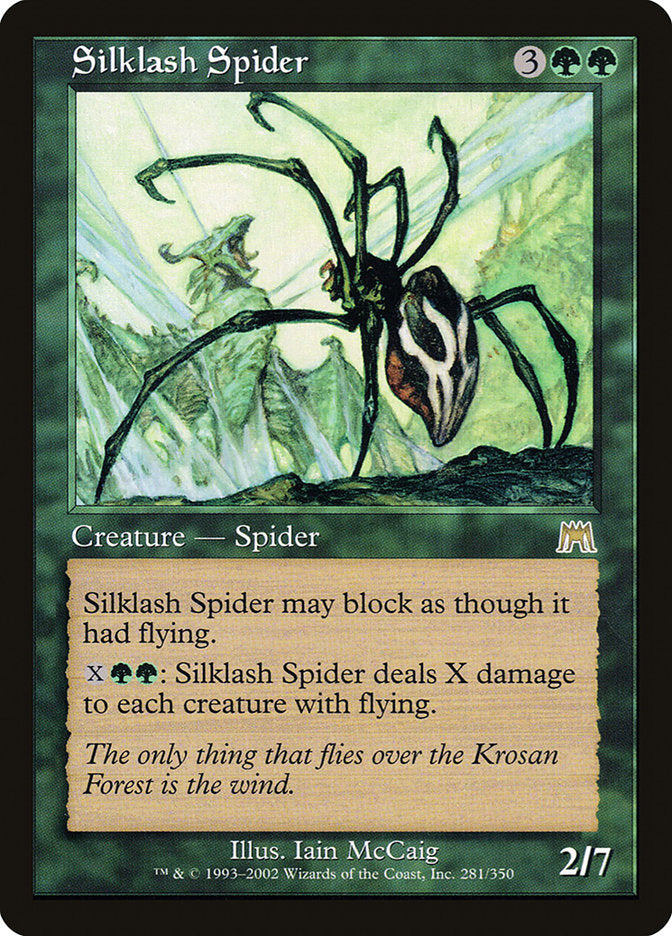 Silklash Spider [Onslaught] | Total Play