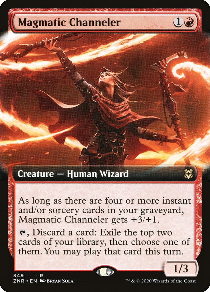 Magmatic Channeler (Extended Art) [Zendikar Rising] | Total Play